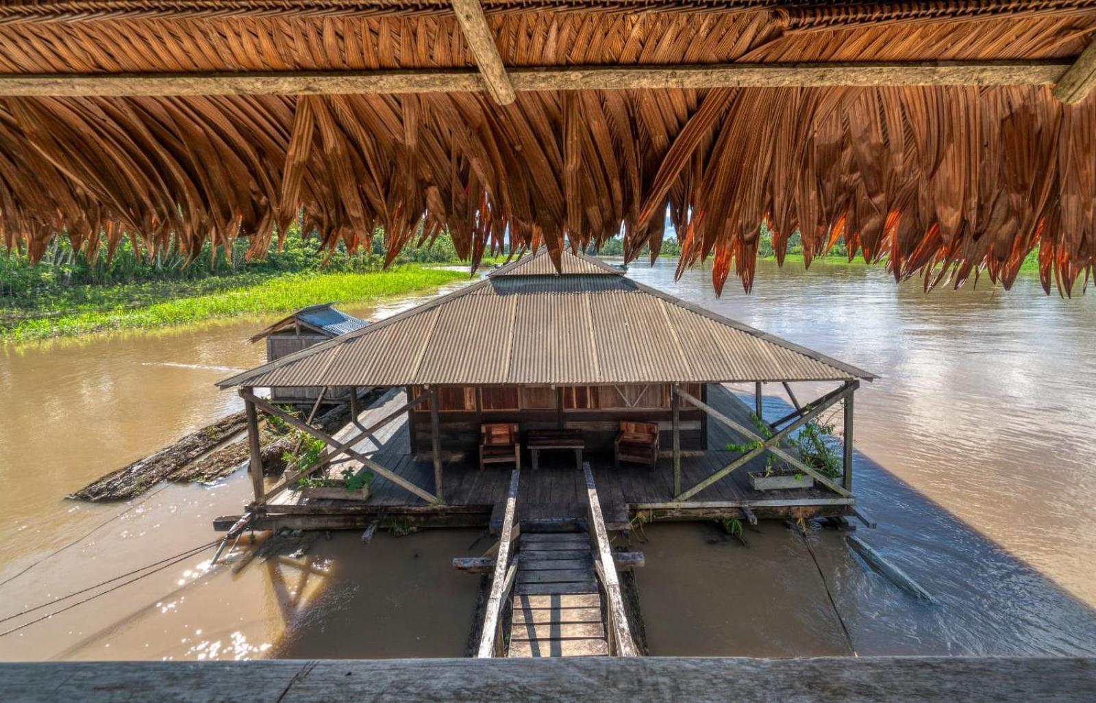 Cabana Flotante Kurupira Летисия Экстерьер фото